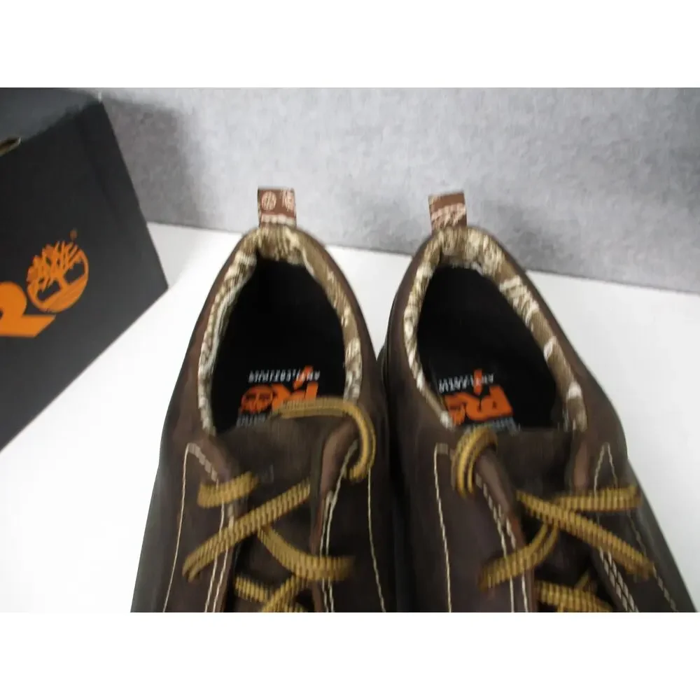 Timberland Pro Hightower Oxford Composite Safety Toe Work Shoes Womens Sz 9.5
